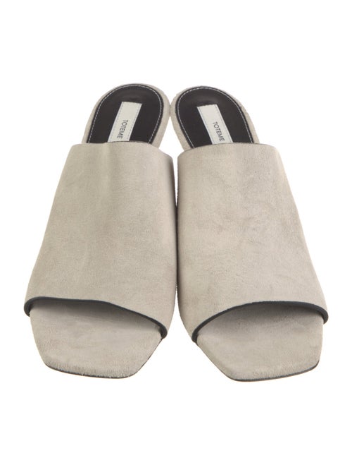 TOTEME Suede Slides