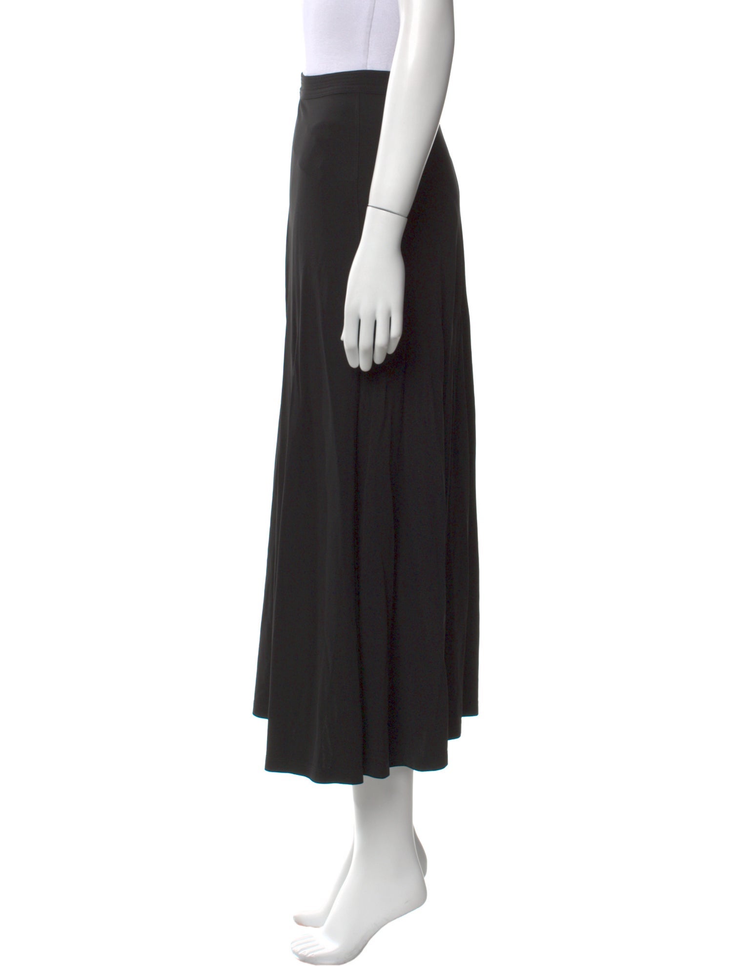 TOTEME Fluid Jersey Midi Length Skirt