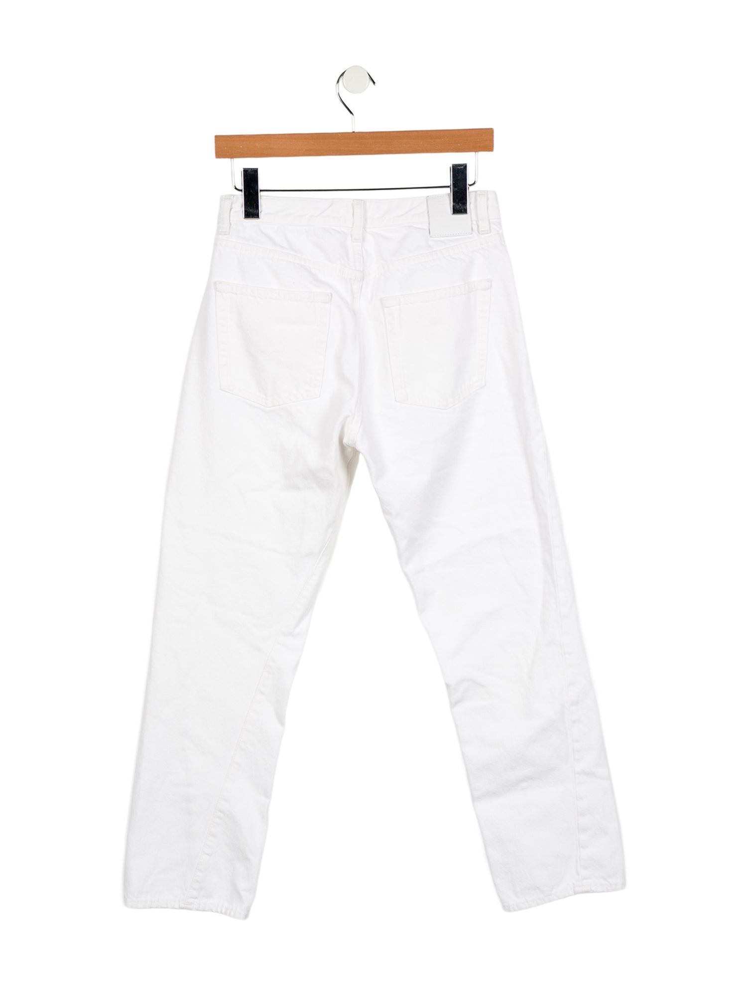 TOTEME Mid-Rise Straight Leg Jeans