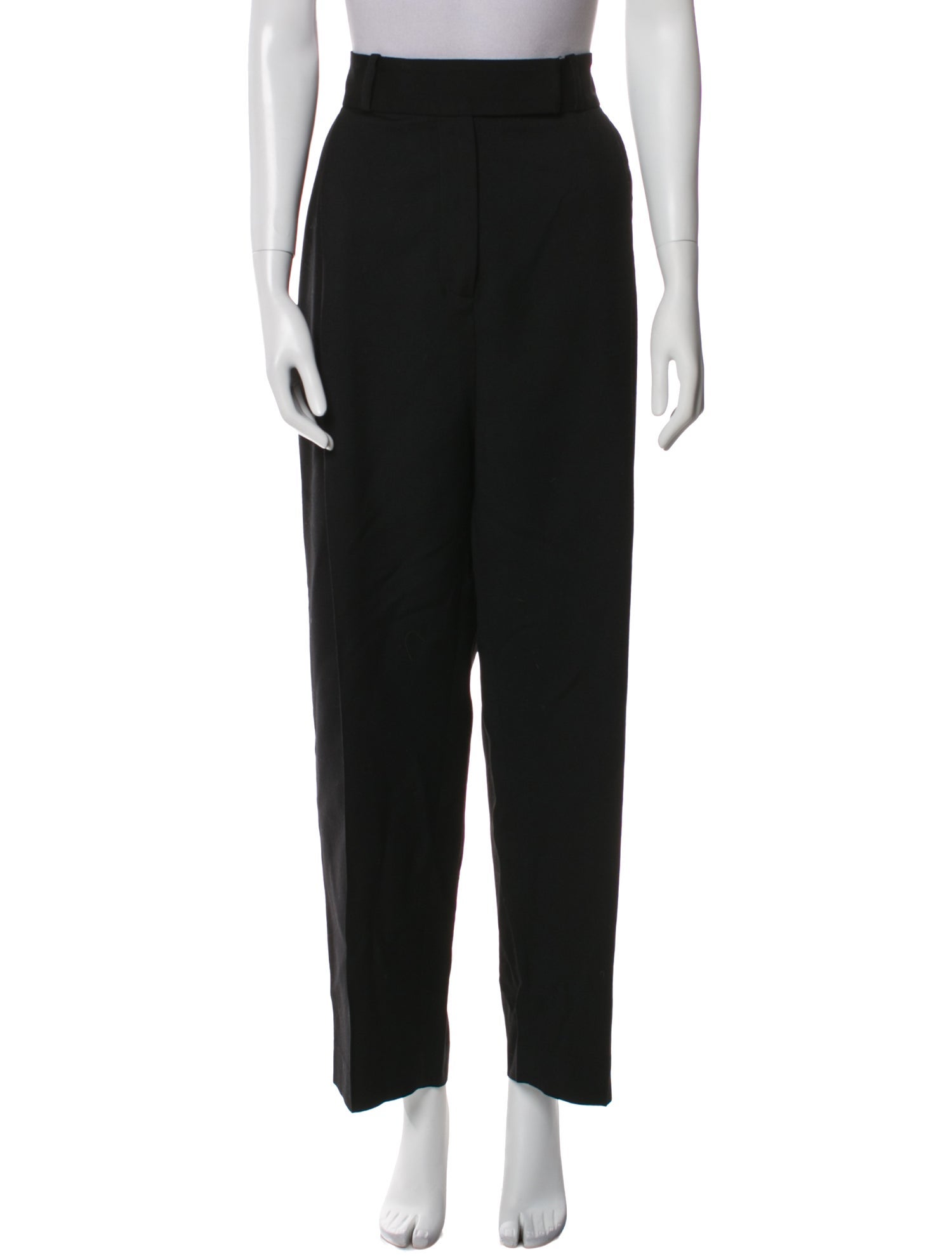 TOTEME Deep Pleat Trouser Wide Leg Pants