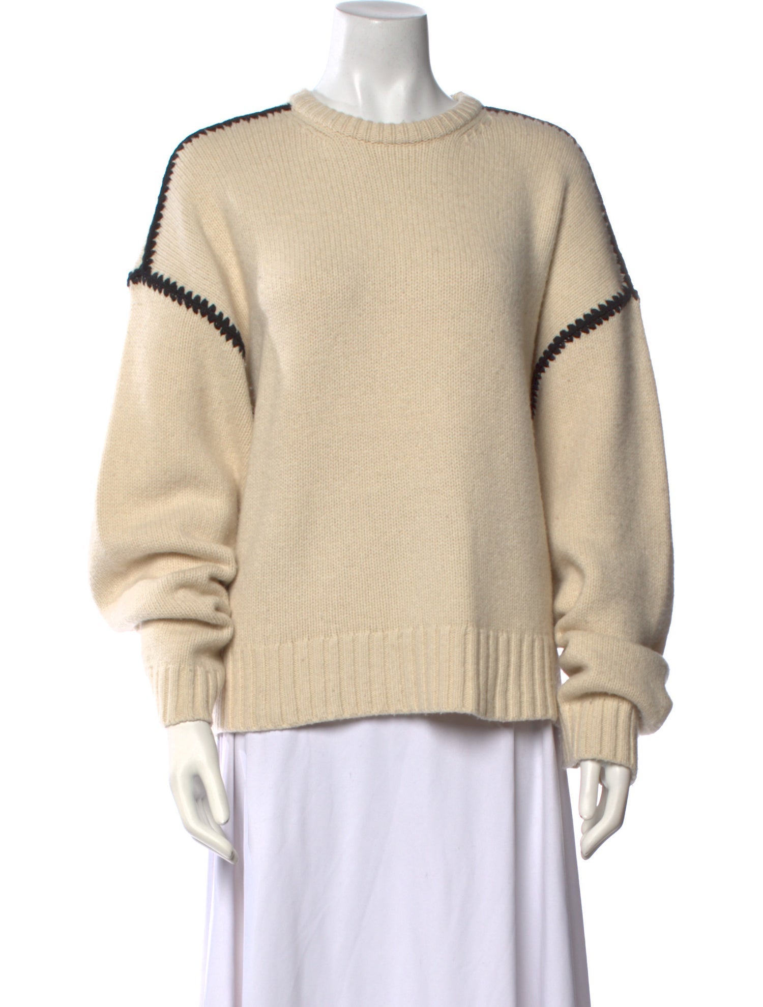 TOTEME Wool Crew Neck Sweater
