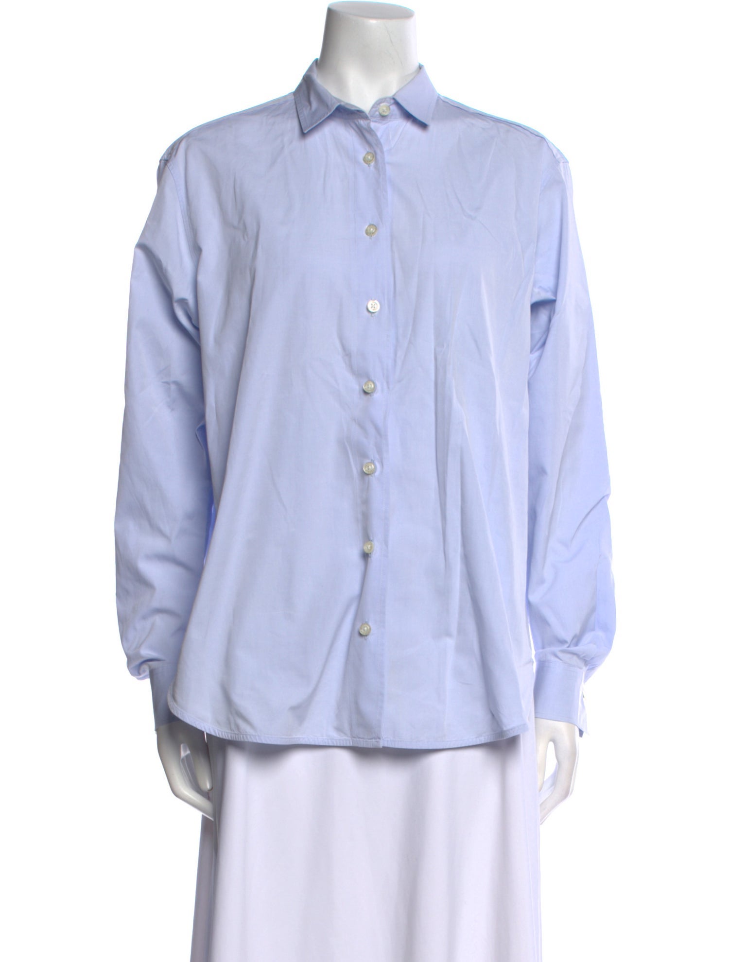 TOTEME Long Sleeve Button-Up Top