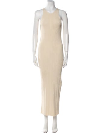 TOTEME Scoop Neck Long Dress