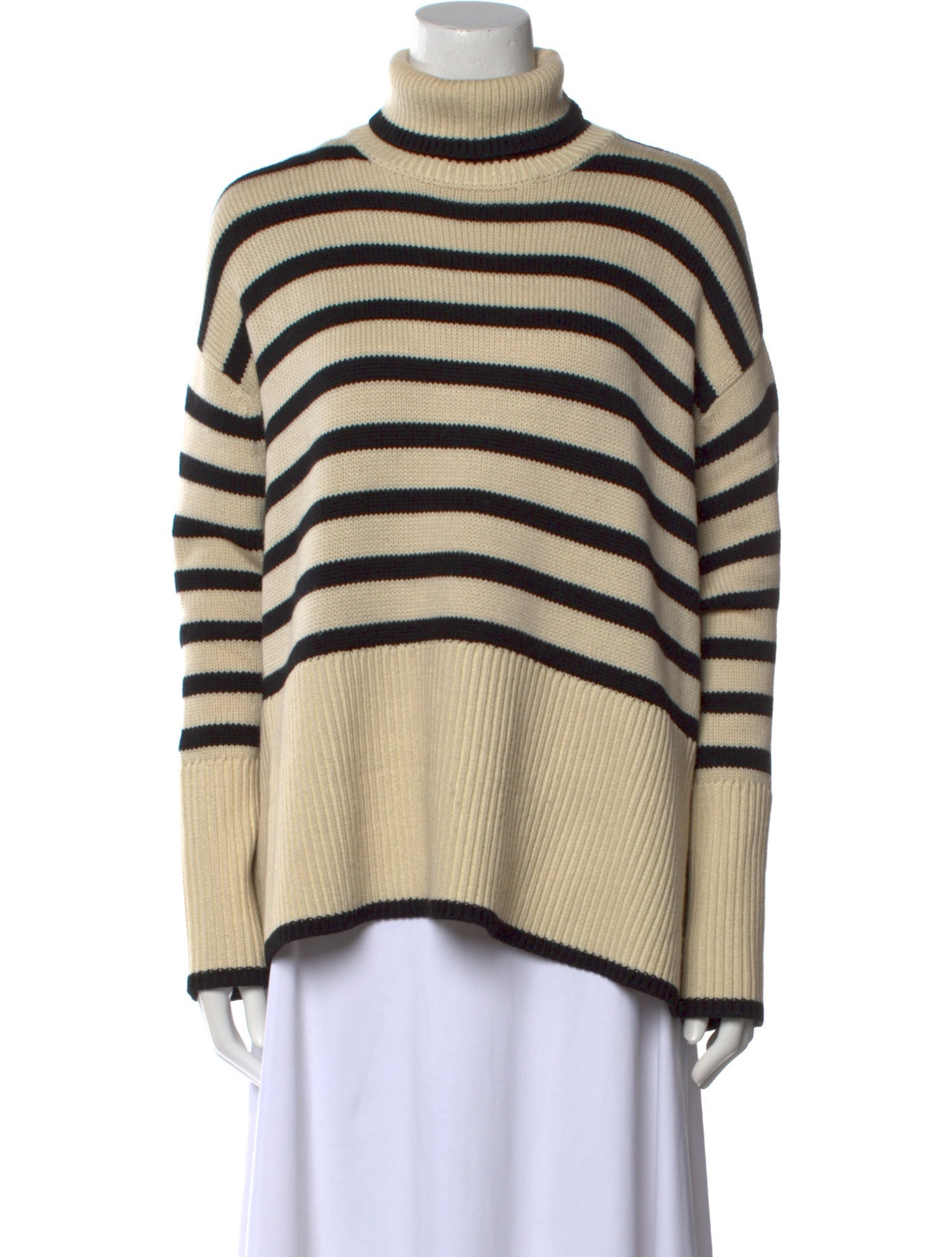 TOTEME Signature Stripe Wool Sweater