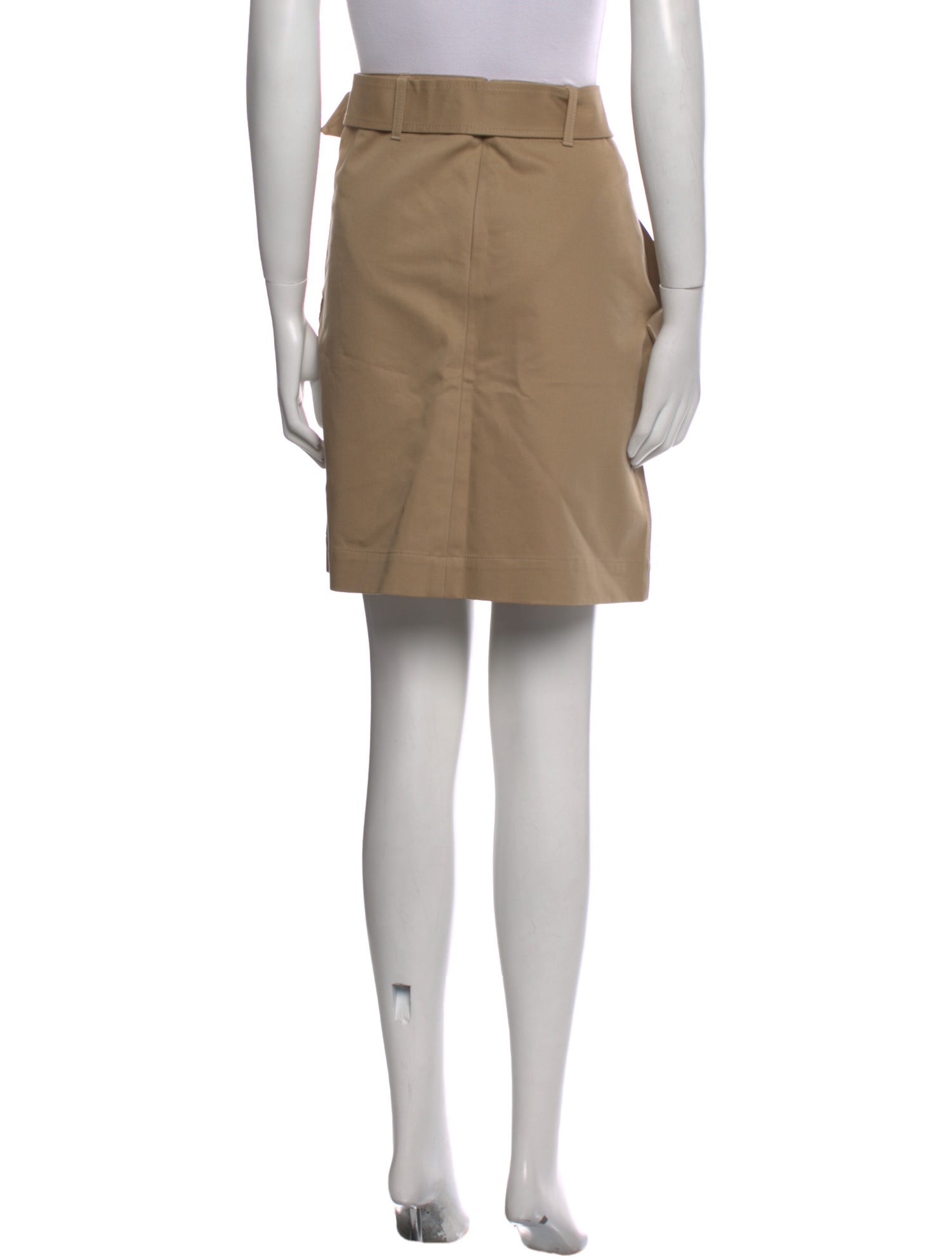 TOTEME Pleated Accents Knee-Length Skirt