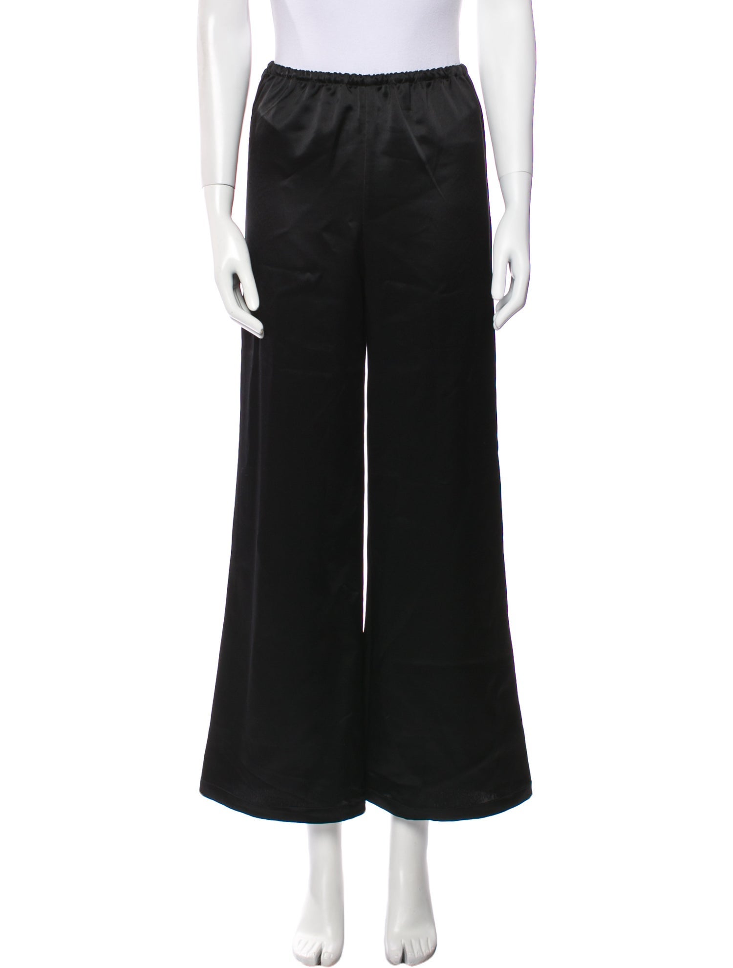 TOTEME Satin Wide Leg Pants