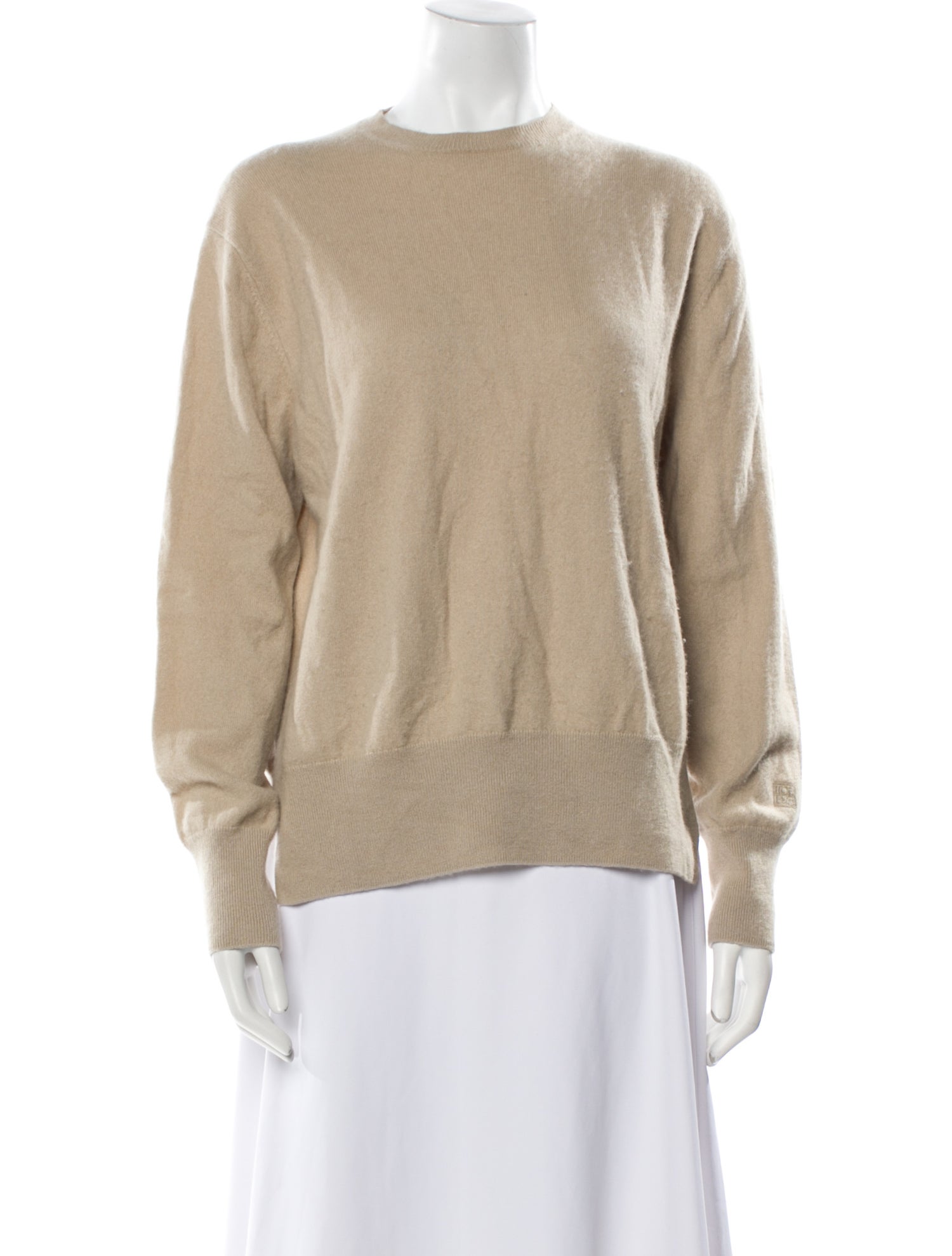TOTEME Crew-Neck Pullover Cashmere Sweater