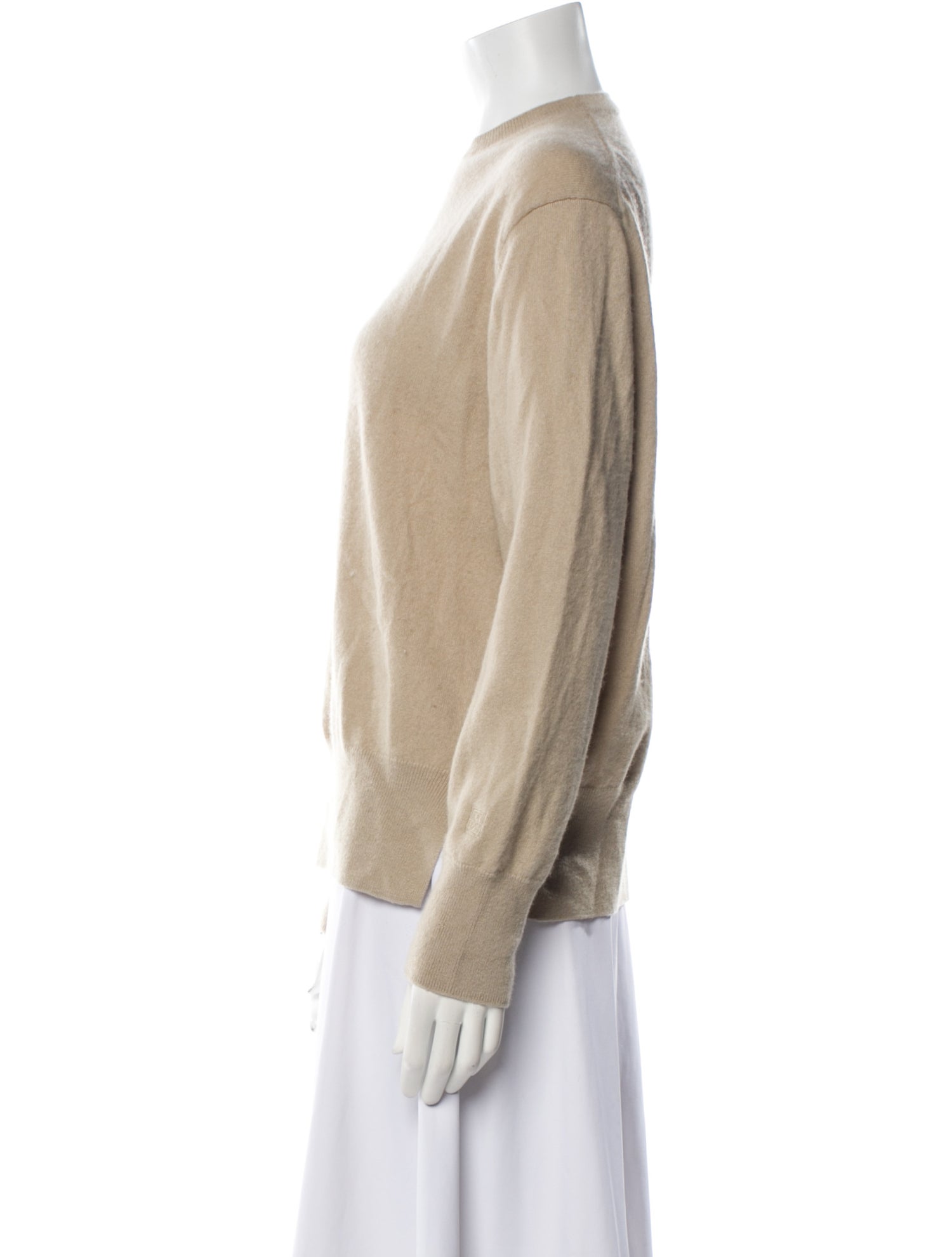 TOTEME Crew-Neck Pullover Cashmere Sweater