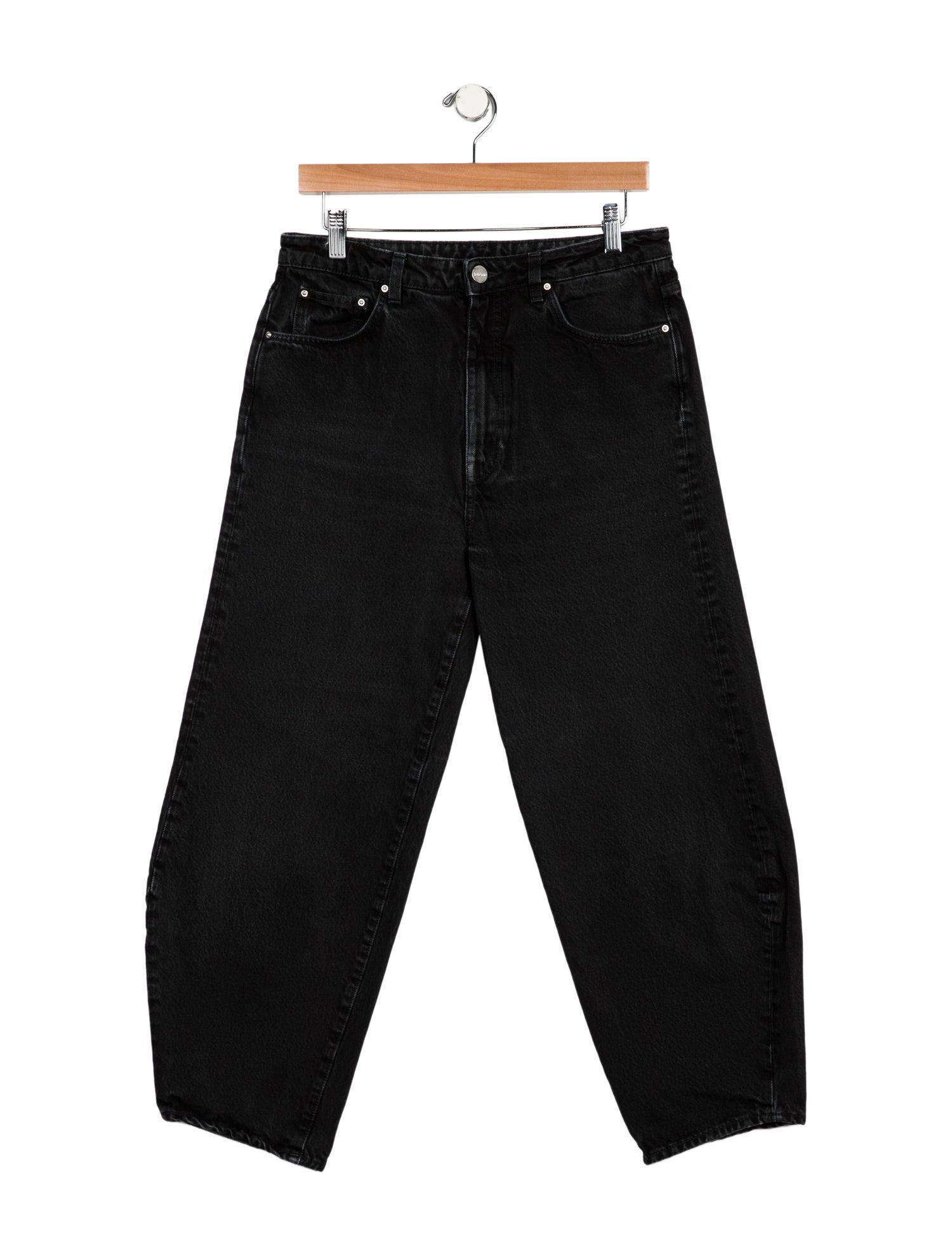 TOTEME Barrel Leg Denim Straight Leg Jeans