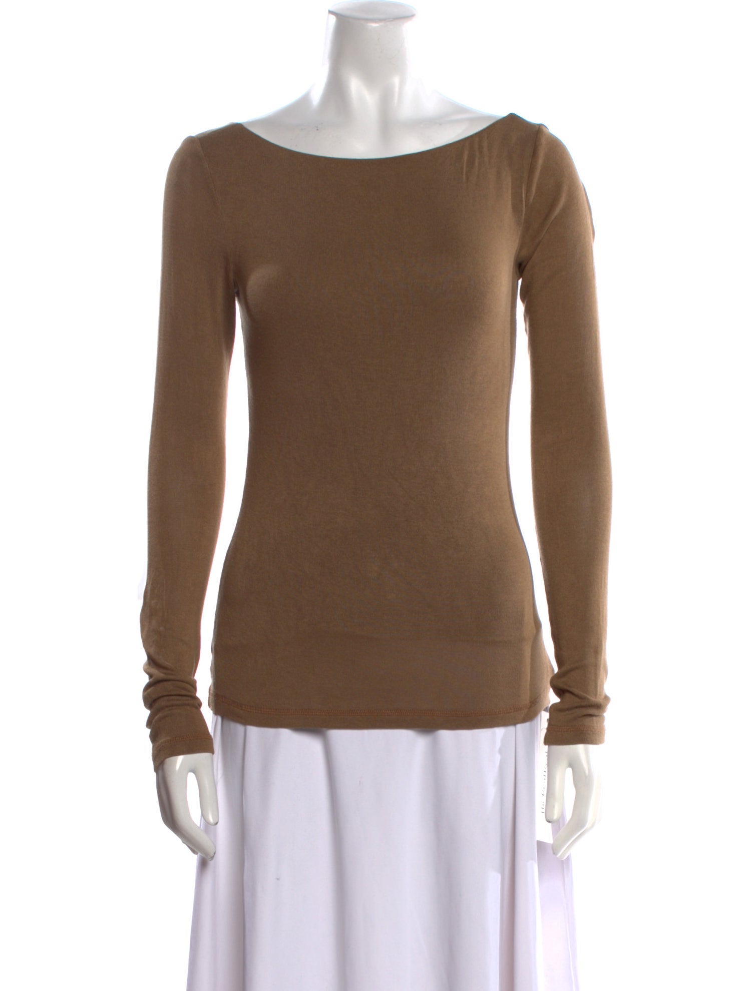 TOTEME Rimont Scoop Neck Top