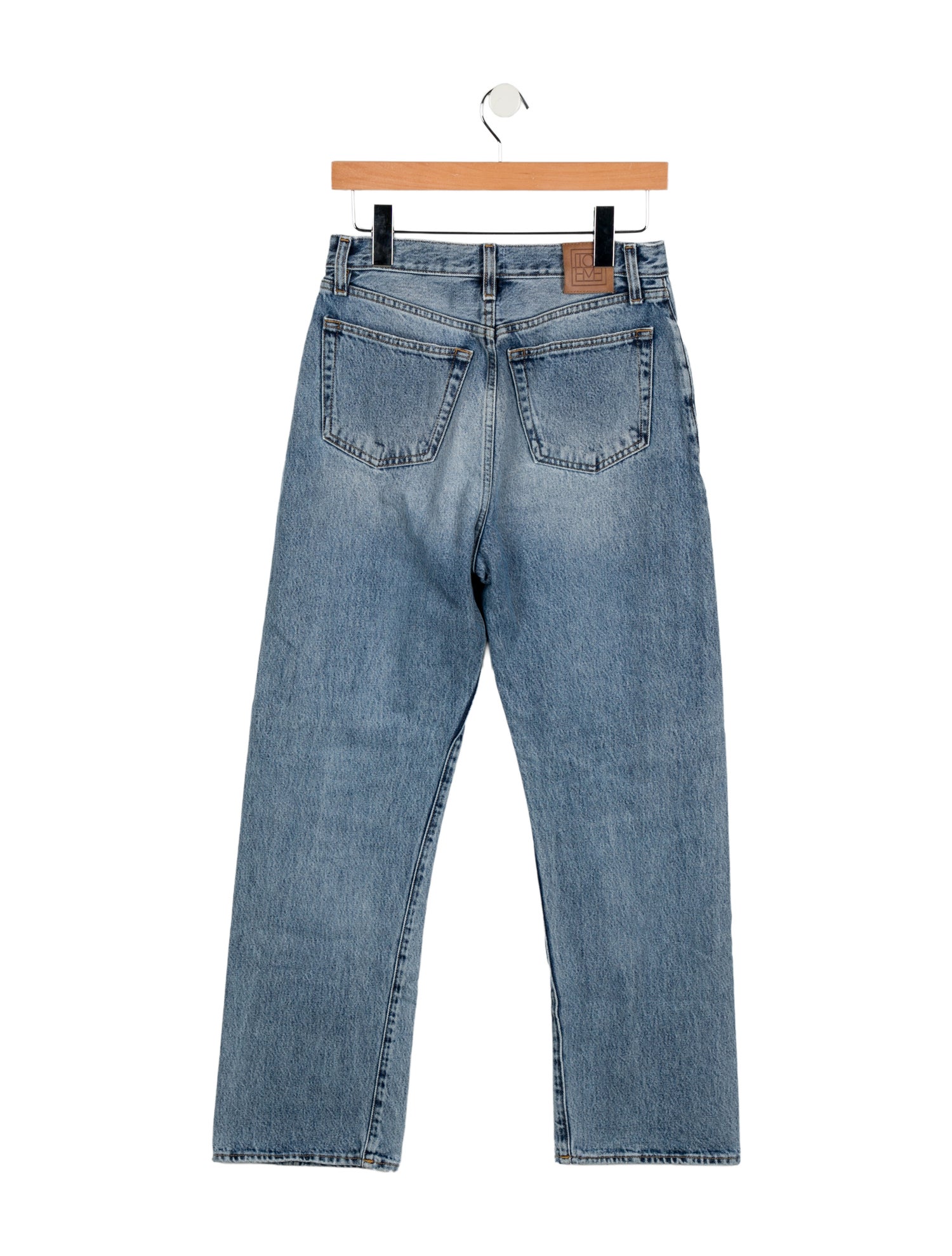 TOTEME High-Rise Wide Leg Jeans