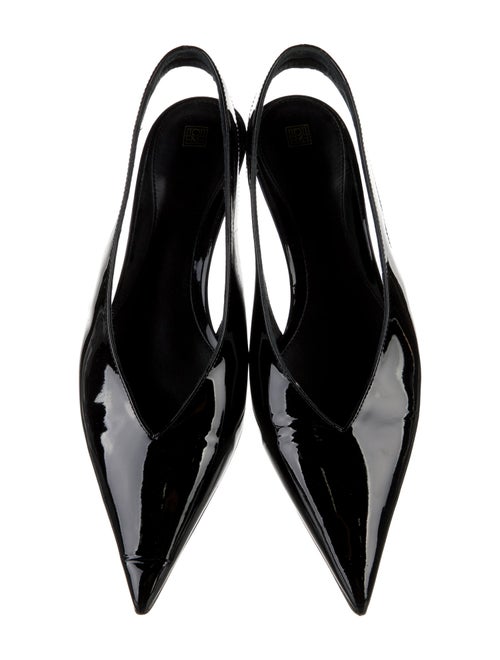 TOTEME Patent Leather Slingback Pumps