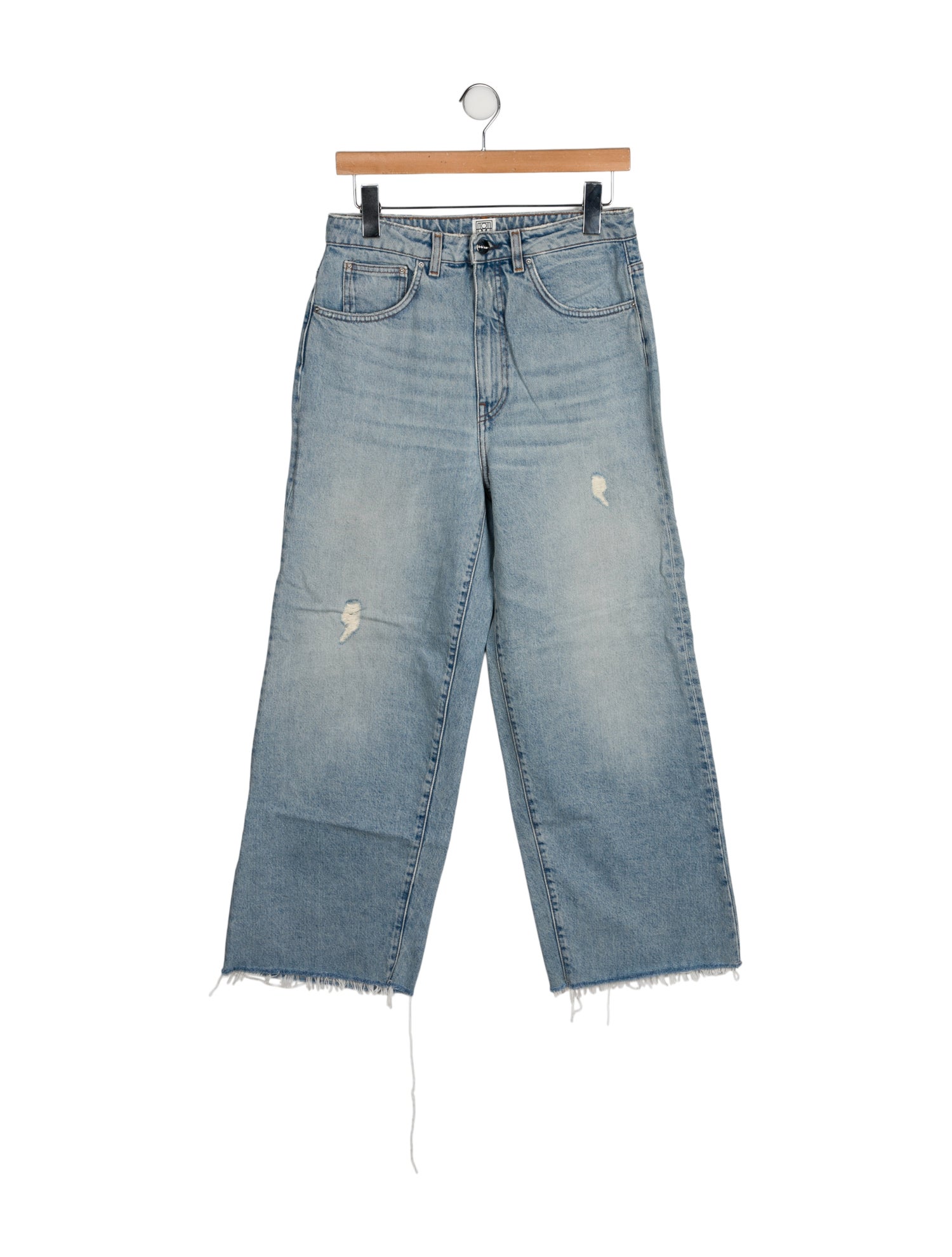 TOTEME High-Rise Wide Leg Jeans
