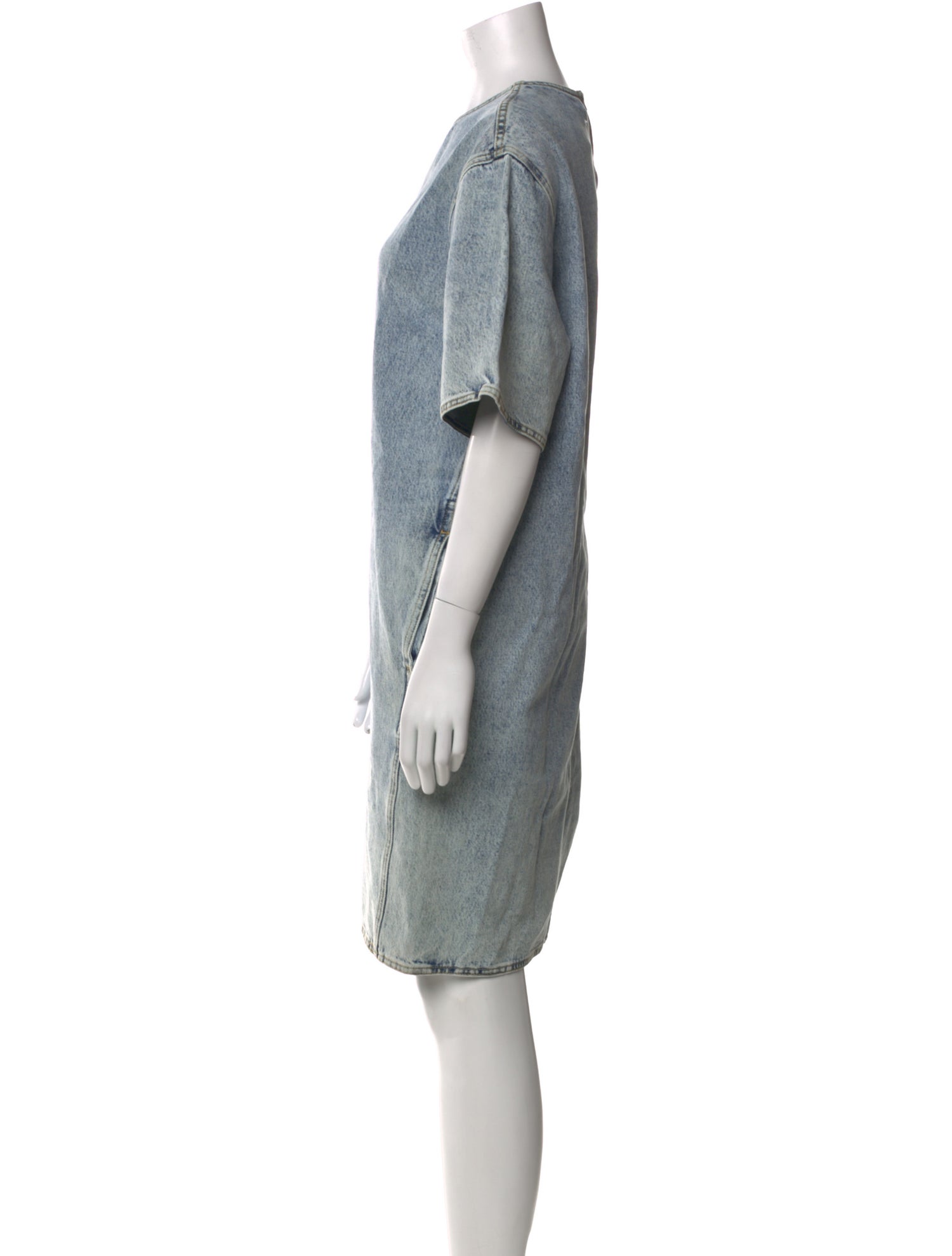 TOTEME Denim Trapeze Knee-Length Dress w/ Tags