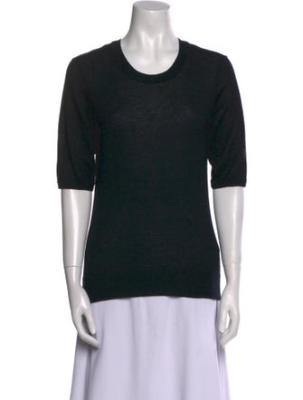 TOTEME Salinas Short Sleeve Cashmere Sweater