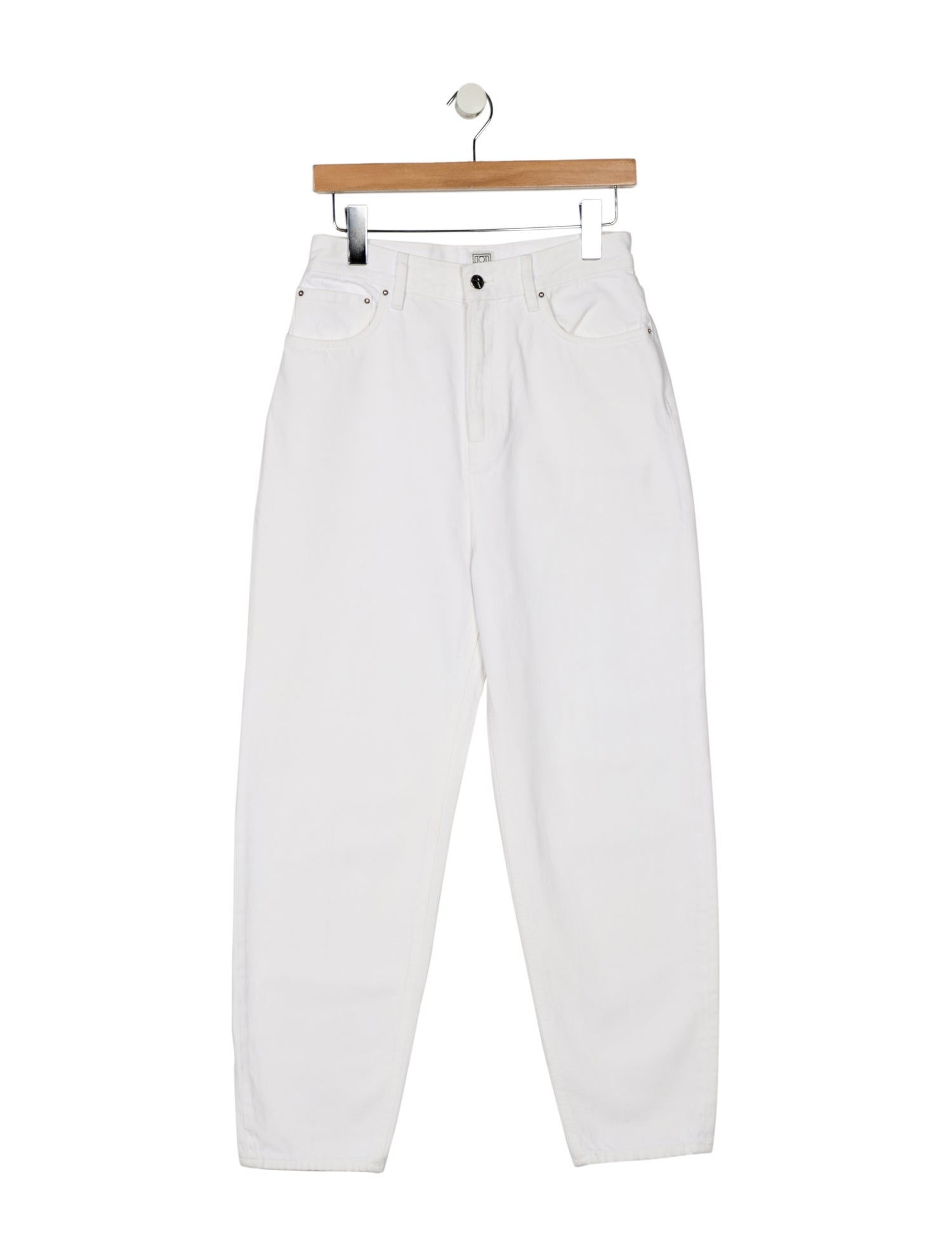 TOTEME Tapered Denim Straight Leg Jeans