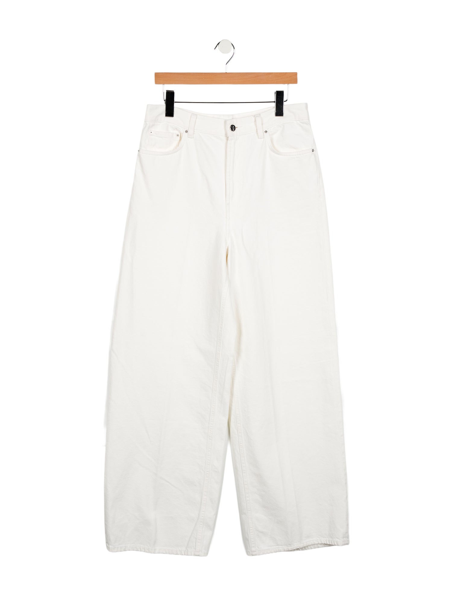 TOTEME High-Rise Wide Leg Jeans