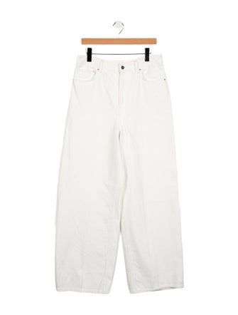 TOTEME High-Rise Wide Leg Jeans