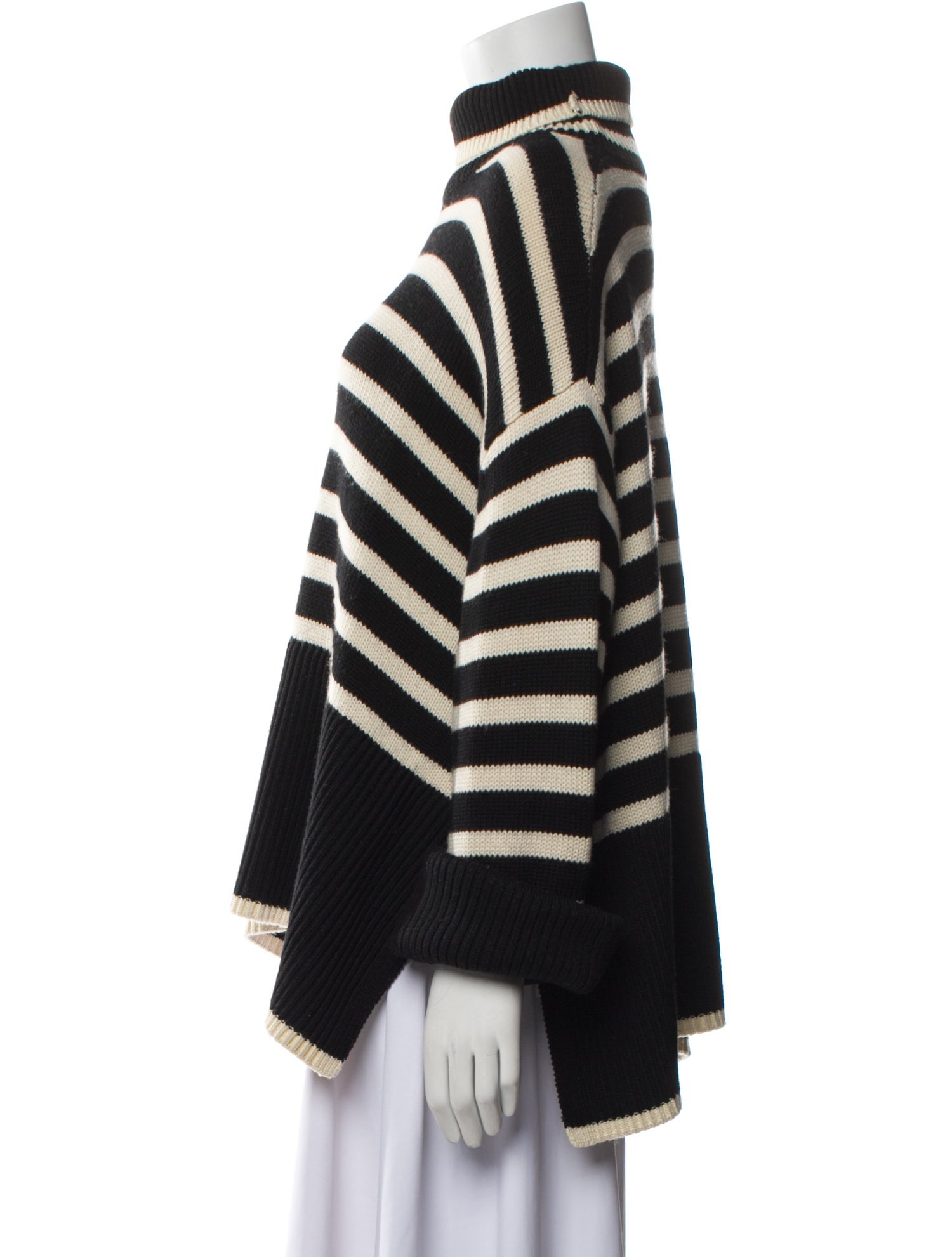 TOTEME Striped Turtleneck Sweater