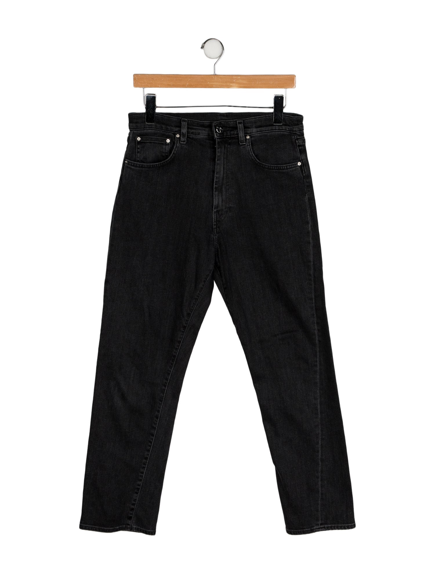 TOTEME High-Rise Straight Leg Jeans