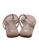 TOTEME Leather Flip Flops