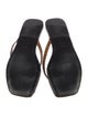 TOTEME Leather Flip Flops