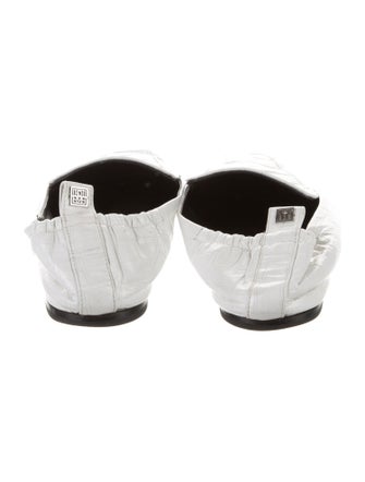 TOTEME Leather Slingback Flats