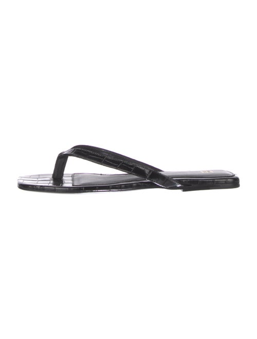 TOTEME Leather Flip Flops