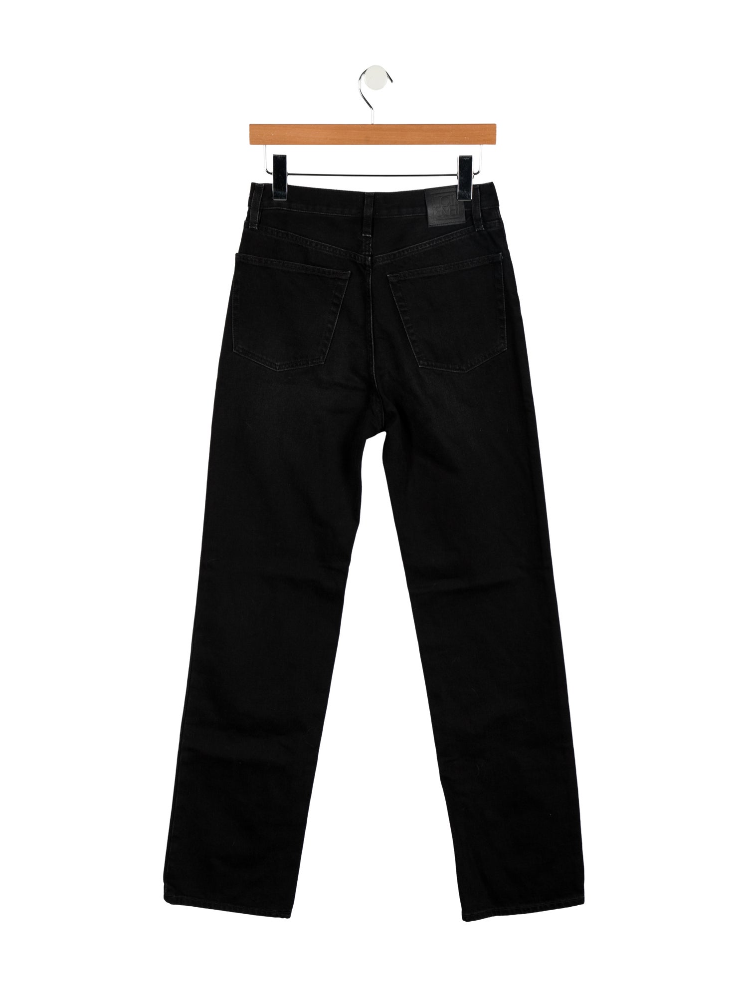 TOTEME High-Rise Straight Leg Jeans