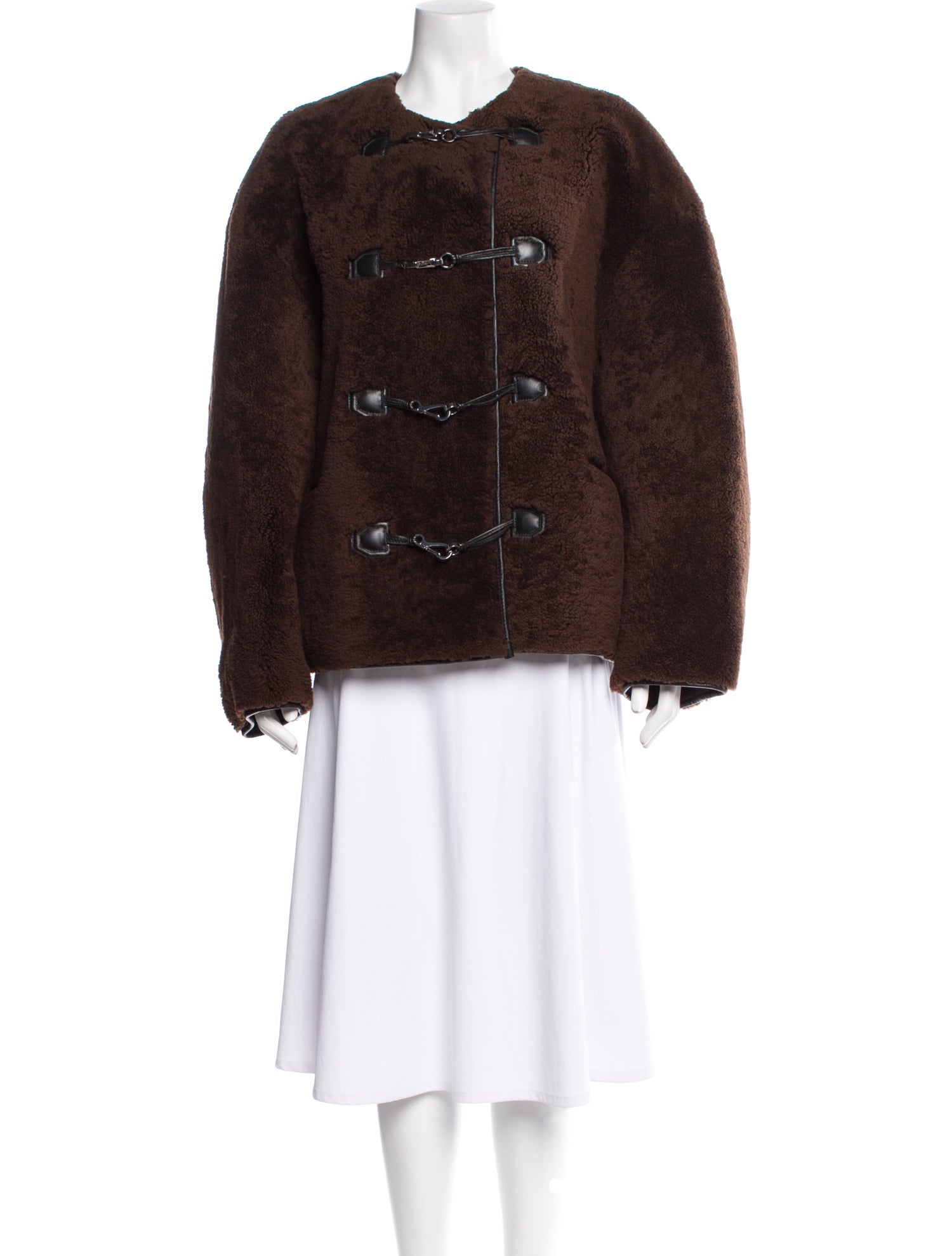 TOTEME Shearling Fur Jacket