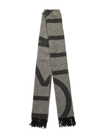 TOTEME Virgin Wool Striped Scarf