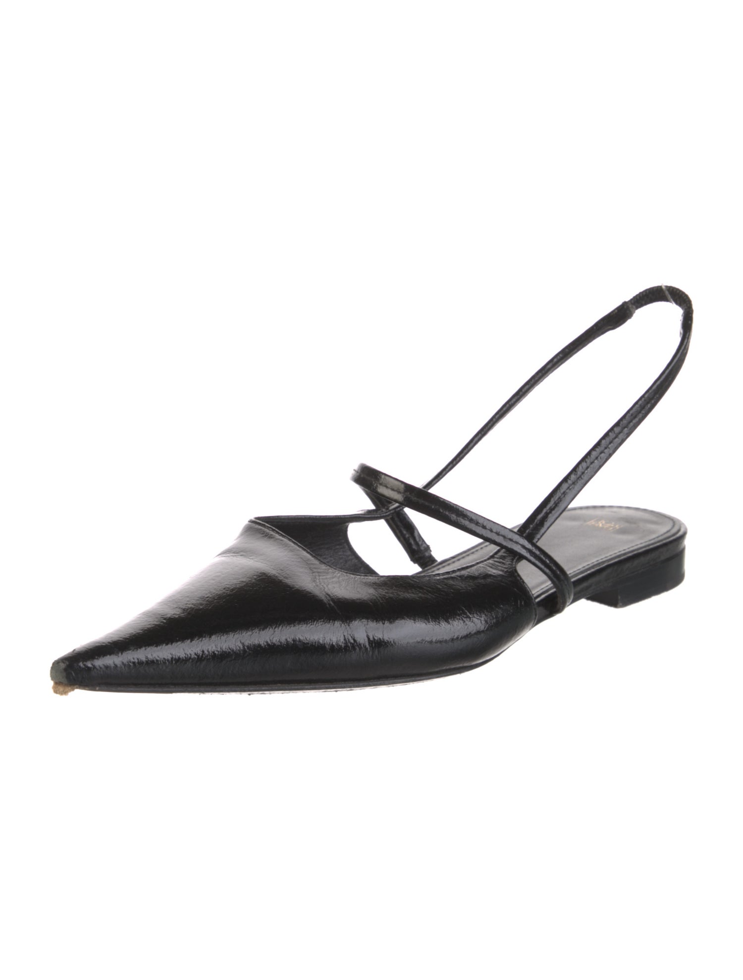 TOTEME Leather Slingback Flats