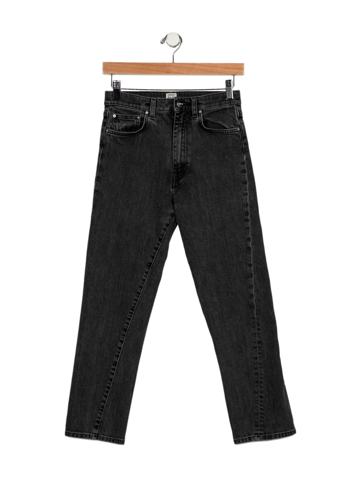 TOTEME Twisted Seam Straight Leg Jeans