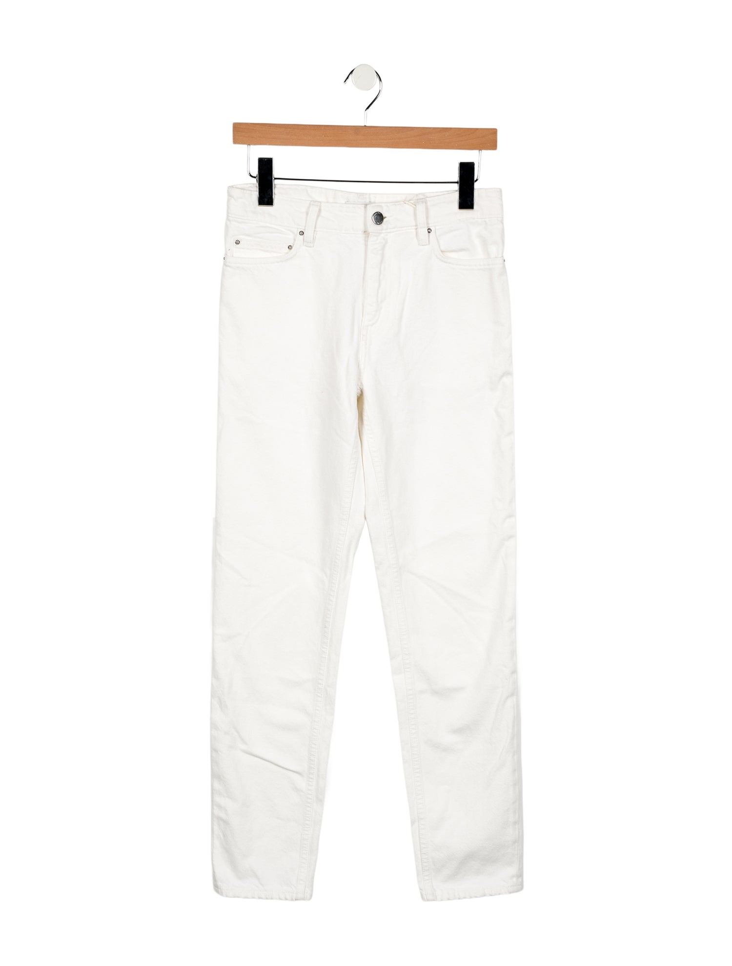 TOTEME Low Taper Denim Straight Leg Jeans