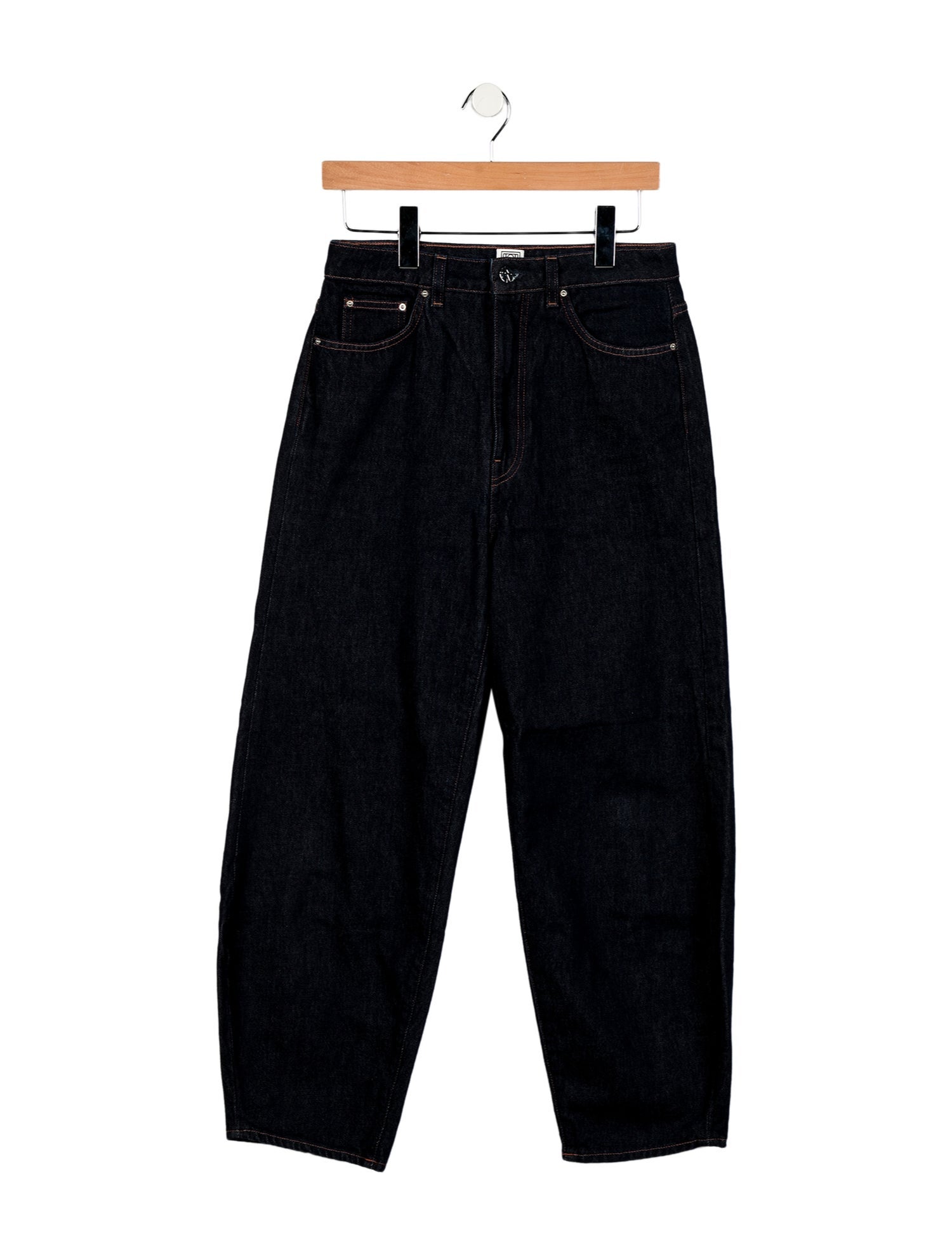 TOTEME High-Rise Straight Leg Jeans