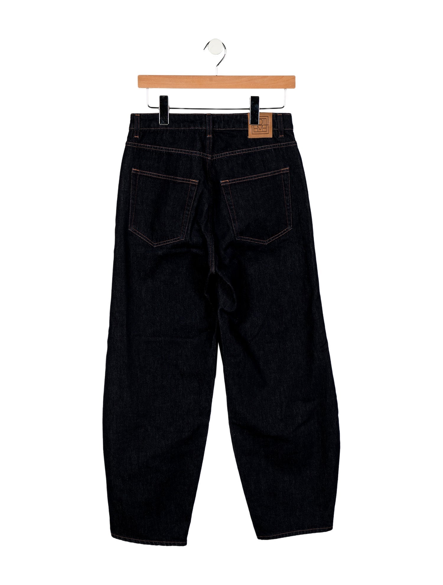 TOTEME High-Rise Straight Leg Jeans