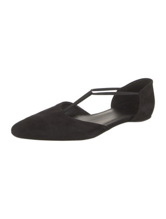 TOTEME Suede D'Orsay Flats