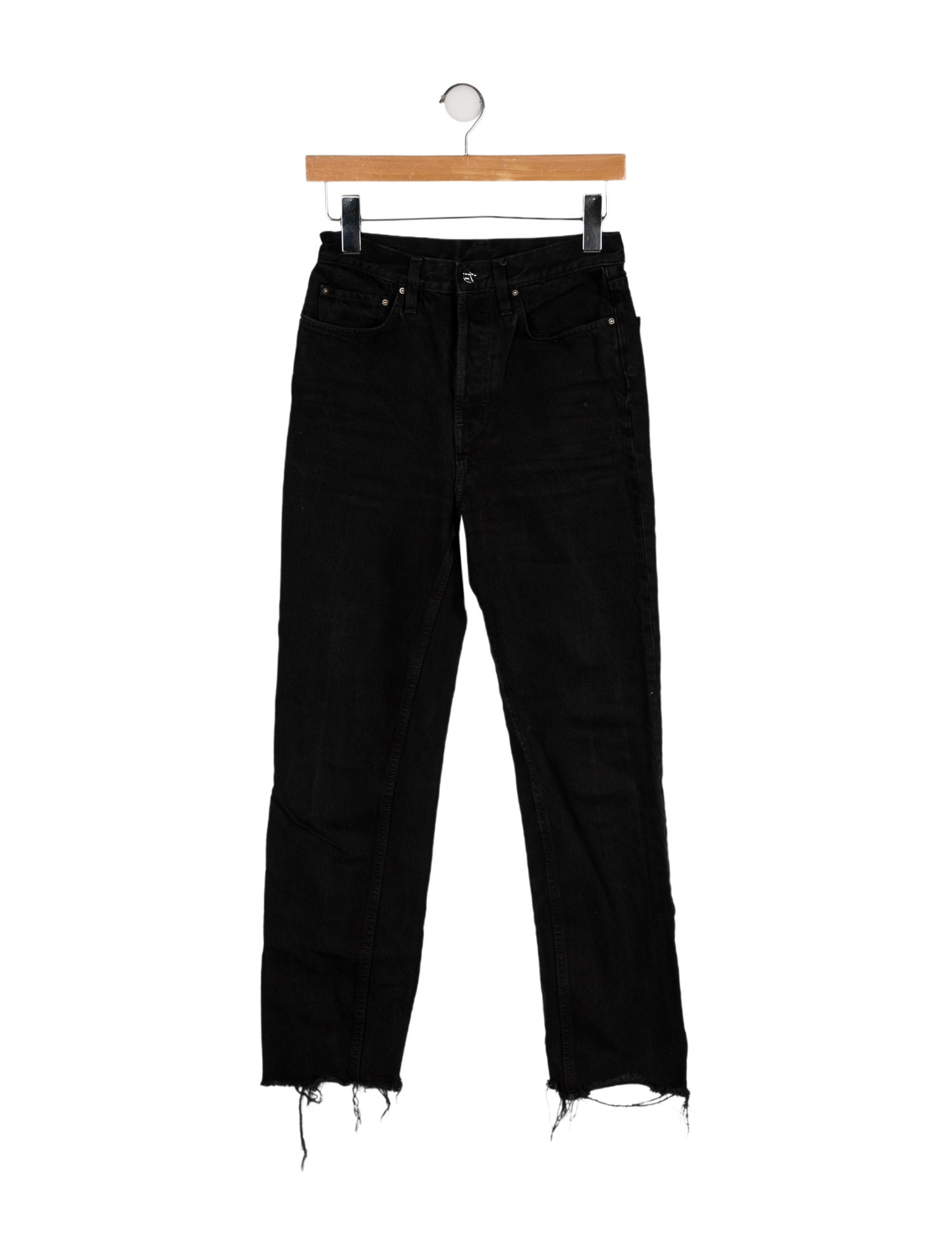 TOTEME Classic Cut Straight Leg Jeans