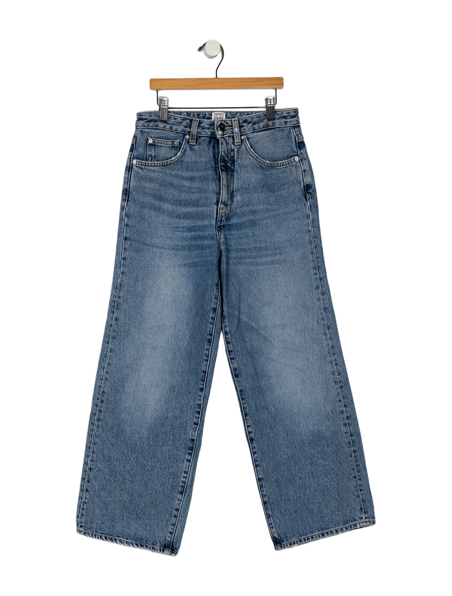 TOTEME High-Rise Wide Leg Jeans