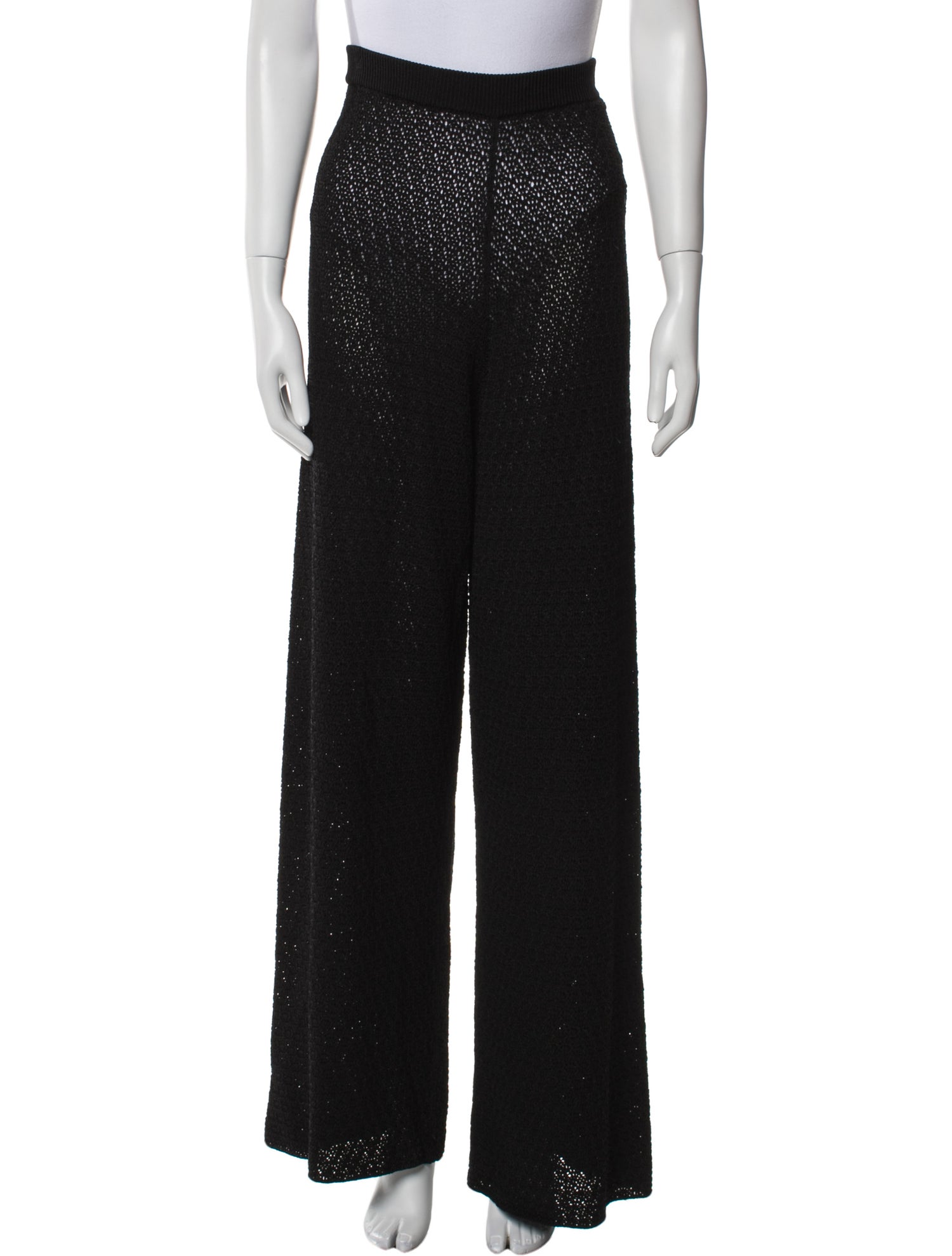 TOTEME Crochet Wide Leg Pants