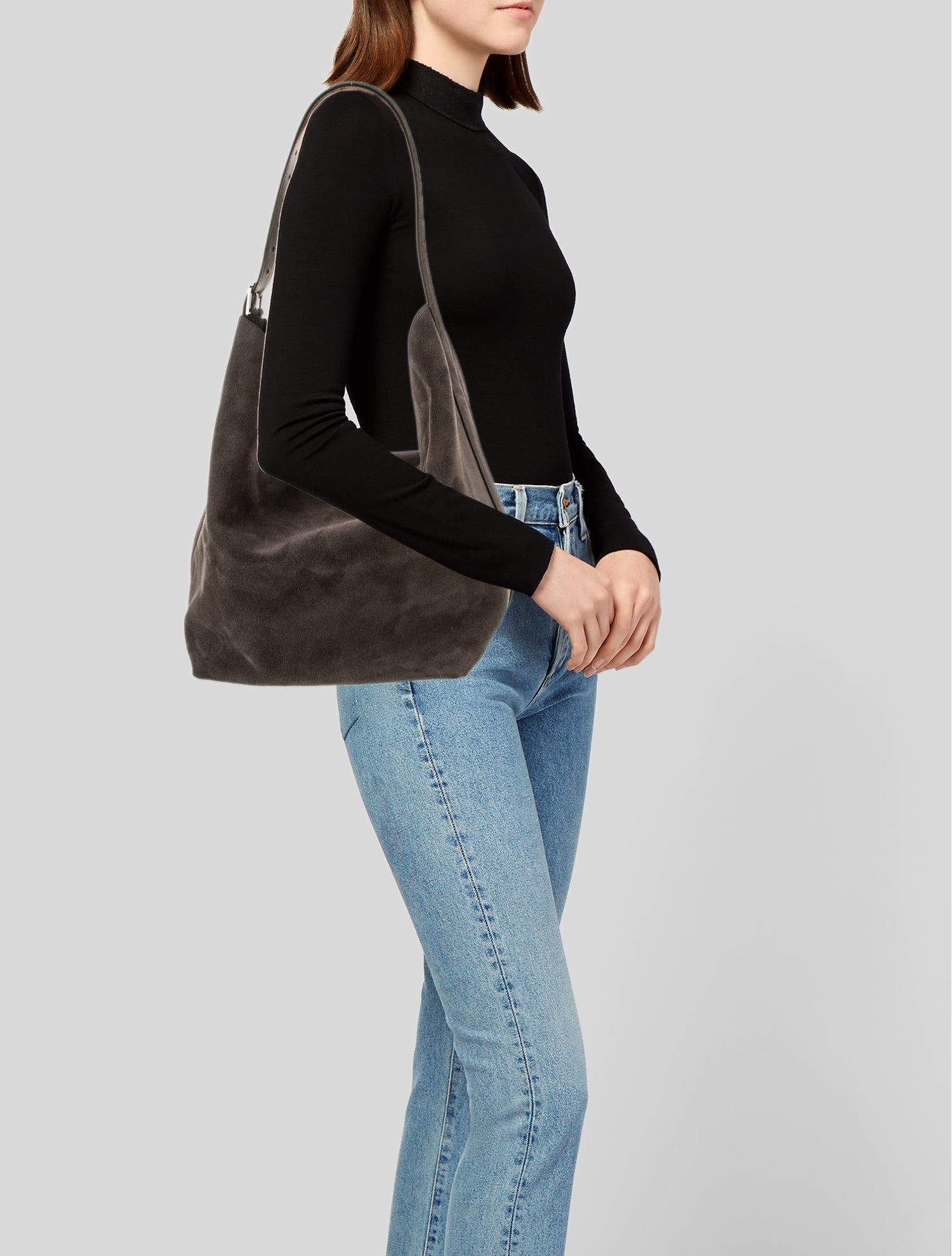 TOTEME Suede Tote