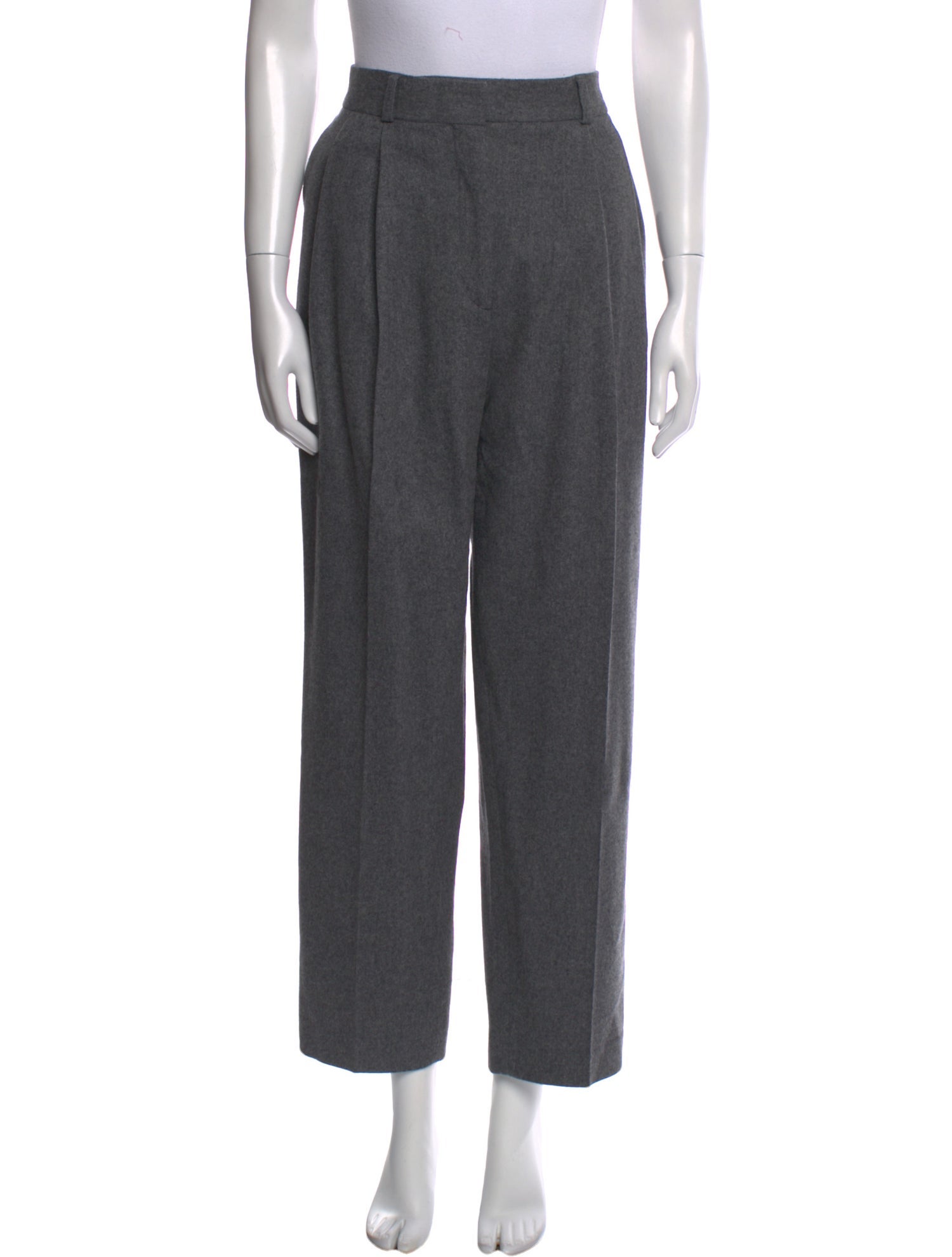 TOTEME Wool Straight Leg Pants