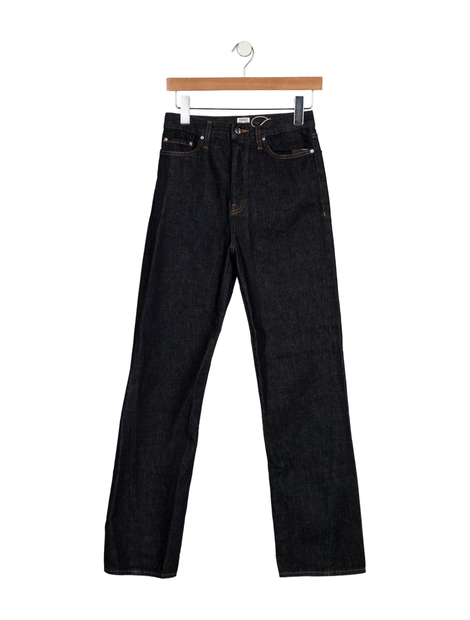TOTEME High-Rise Straight Leg Jeans w/ Tags