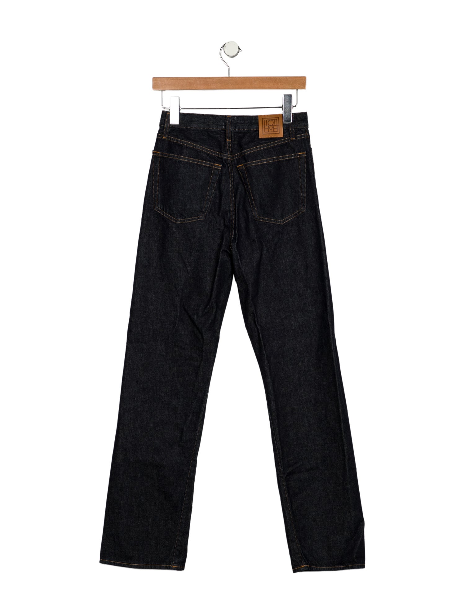 TOTEME High-Rise Straight Leg Jeans w/ Tags