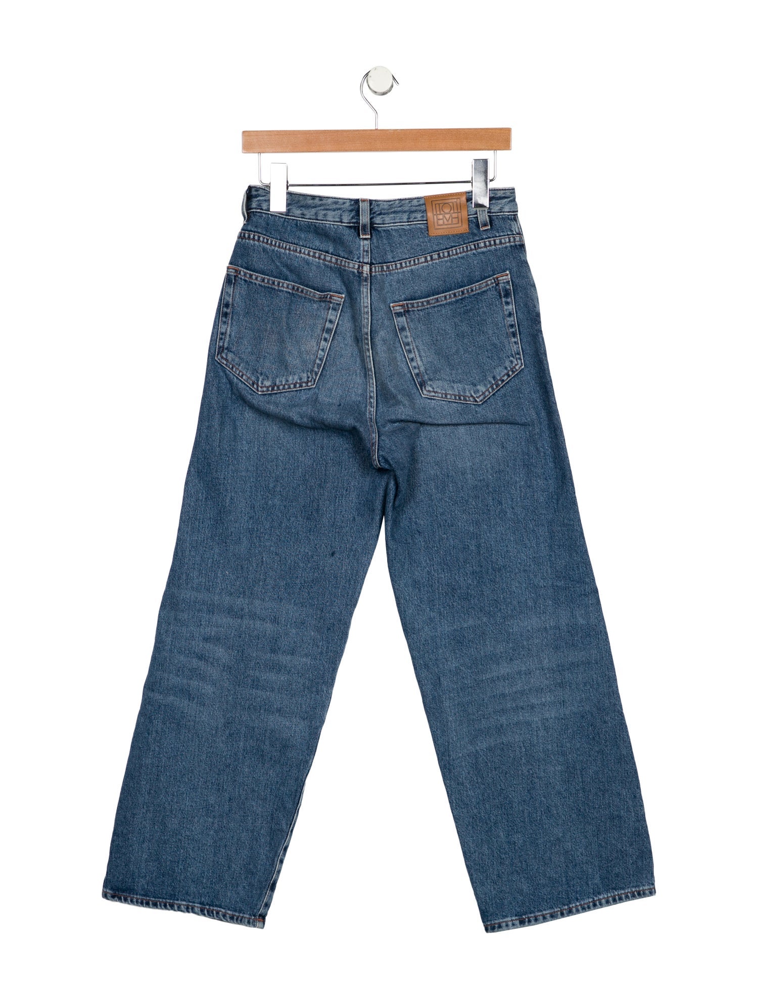 TOTEME High-Rise Wide Leg Jeans