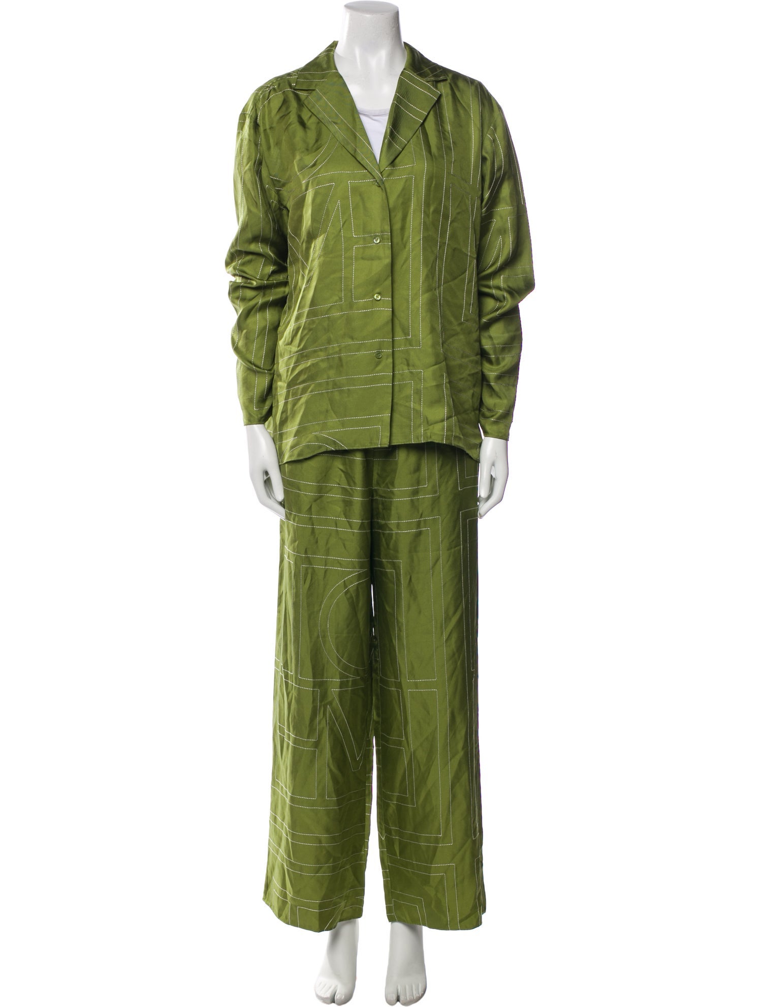 TOTEME Silk Pant Set