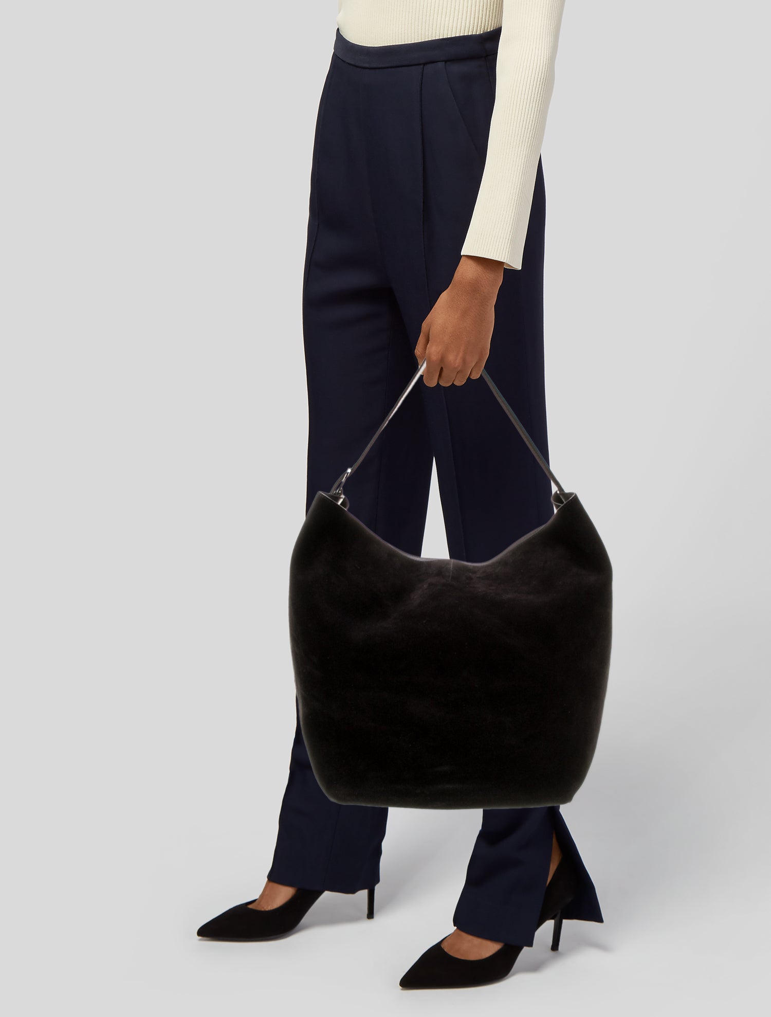 TOTEME Suede Tote