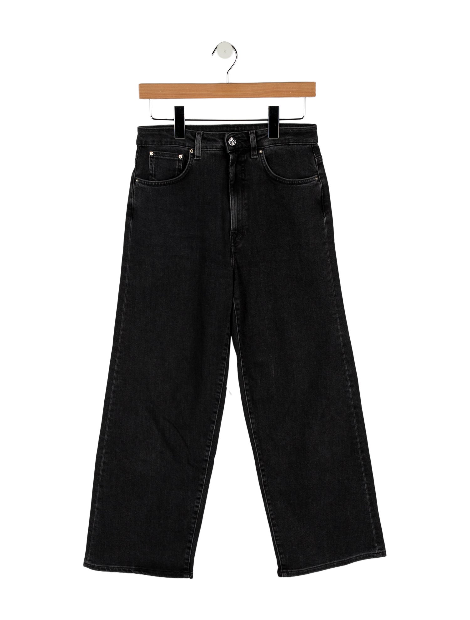 TOTEME High-Rise Wide Leg Jeans
