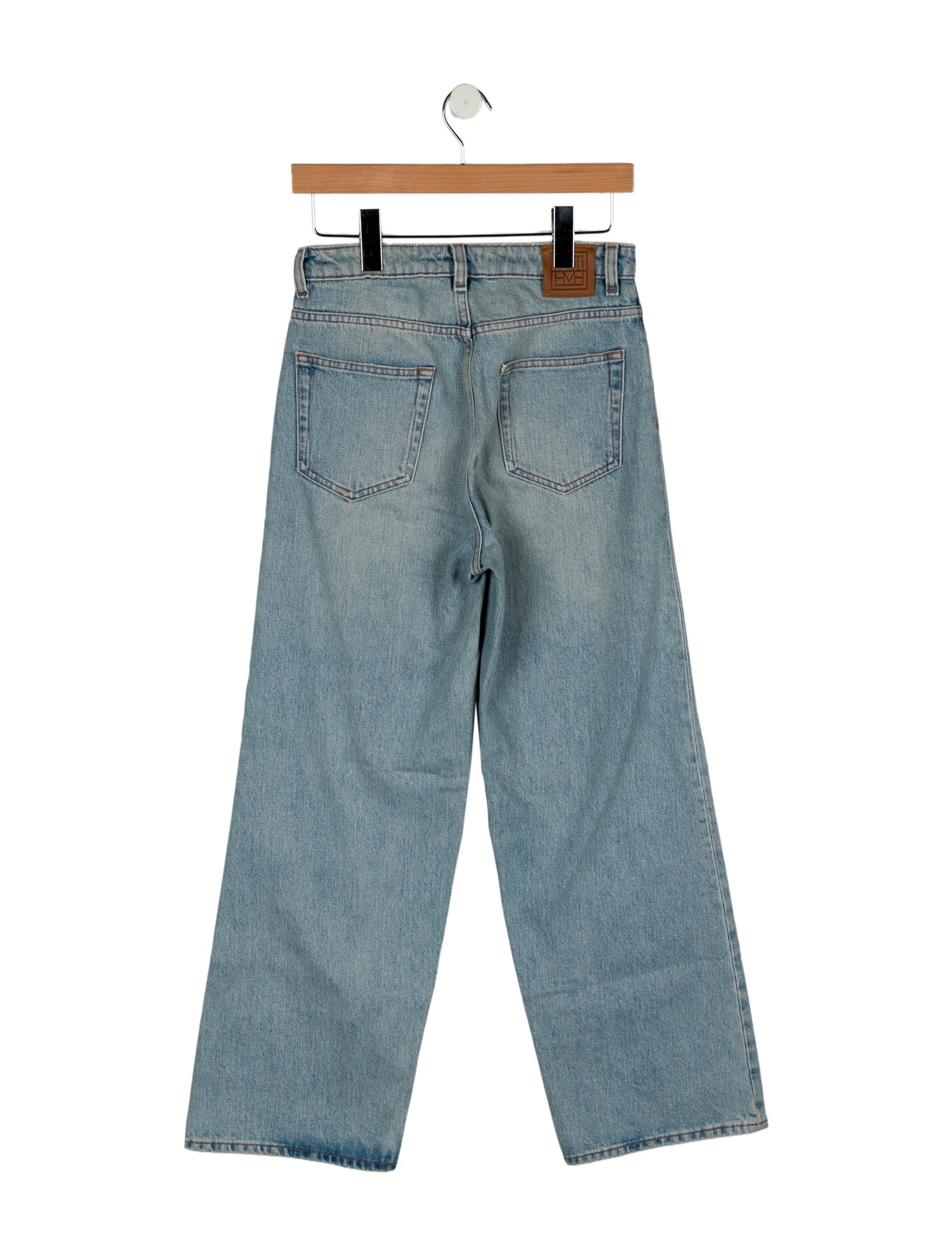 TOTEME High-Rise Wide Leg Jeans