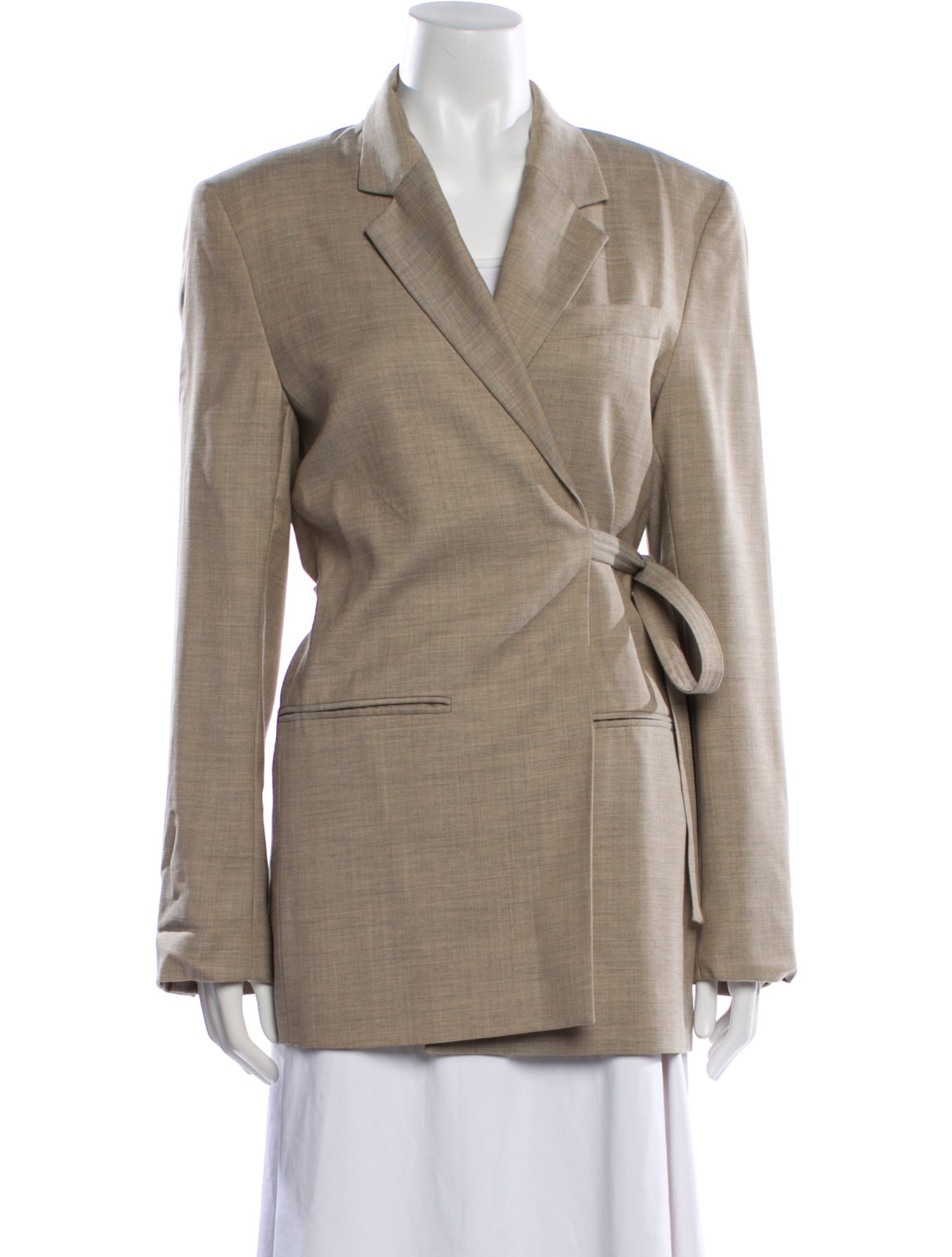 TOTEME Wrap Wool Blazer